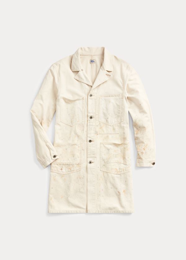 Men's Ralph Lauren Distressed Shop Coat | 298674CSN